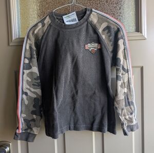 💜3/$15 5/$20 7/$25💜 Boys Sz 10  Camouflage Cotton Shirt